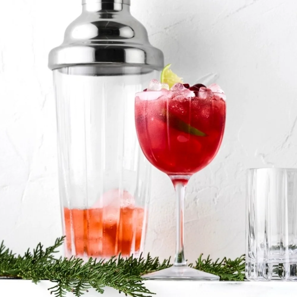 Williams Sonoma Dorset Nick & Nora Hand Cut Crystal Glass, Retail Price $39.95